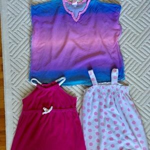 Toddler Girls Swim Cover Up Lot